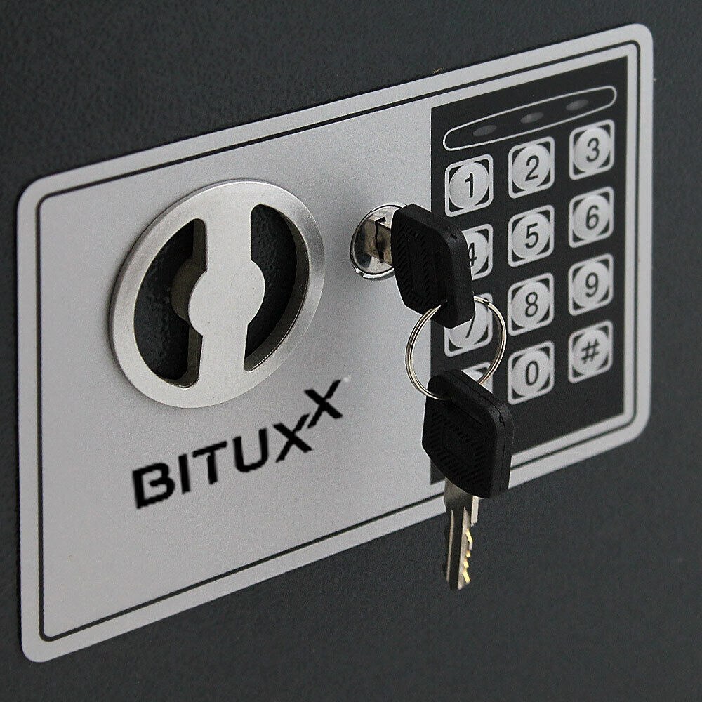 Trezor Na Klíče 48 Háčků Elektronická Skříňka Černá Na Kód Bituxx MS18955